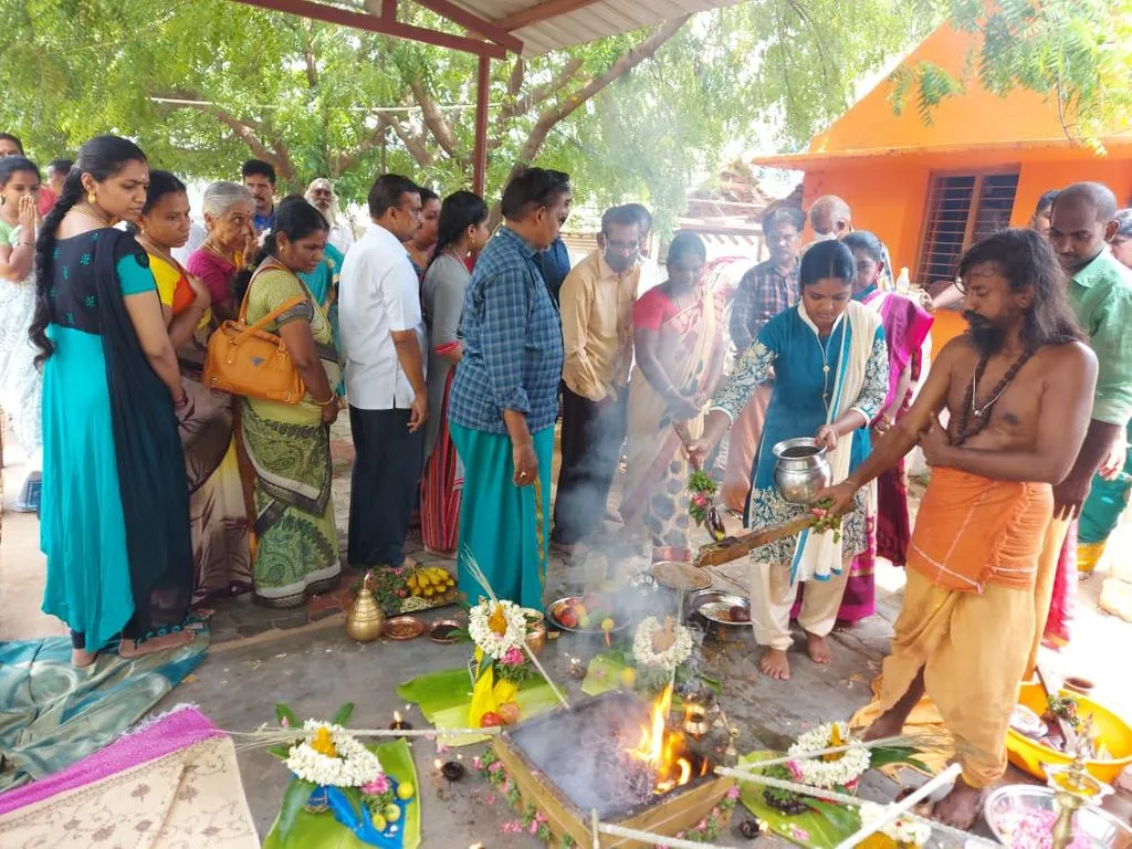 Rahu-Ketu pooja at Kinnimangalam Eknathar temple!